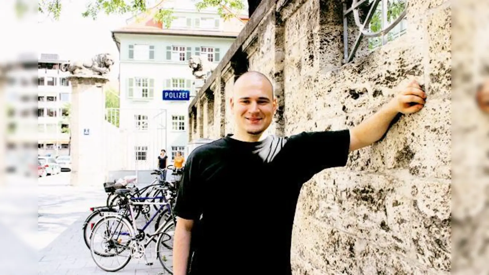 Das Polizeipräsidium an der Ettstraße ist Teil von Sebastian Kuboths Tour zu TV-Drehorten. »Monaco Franze« hat dort als Hauptkommissar gearbeitet.	 (Foto: ko)