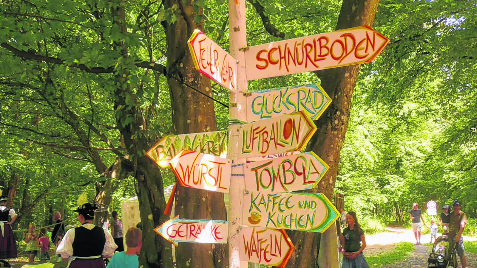 Allerhand zu entdecken gibt es beim Waldfest des Eltern-Kind-Programms. (Foto: EKP)