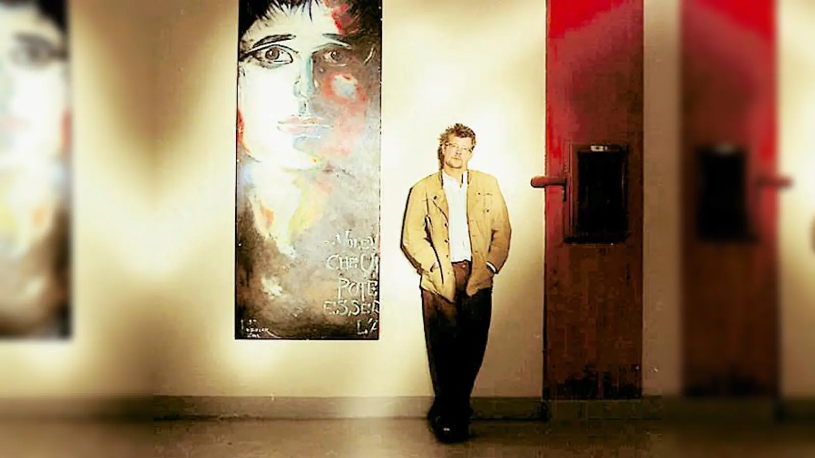 Christian Kesseler im Rathaus Kunst:  (Foto: Privat)