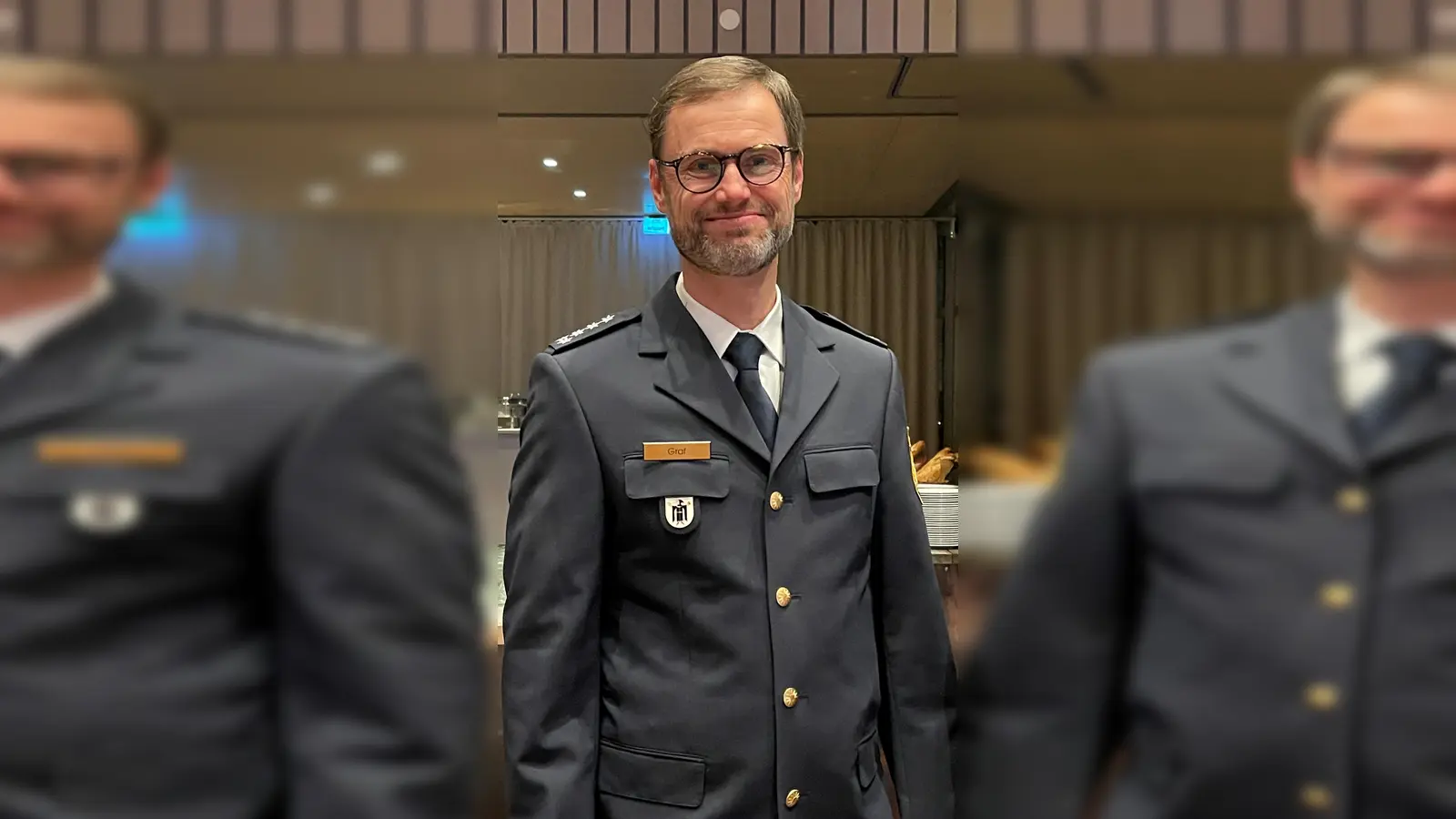 Der Leiter der PI 31, 1. Polizeihauptkommissar Siegfried Graf, gab einen Überblick über das Kriminalitätgeschehen in Sauerlach. (Foto: hw)