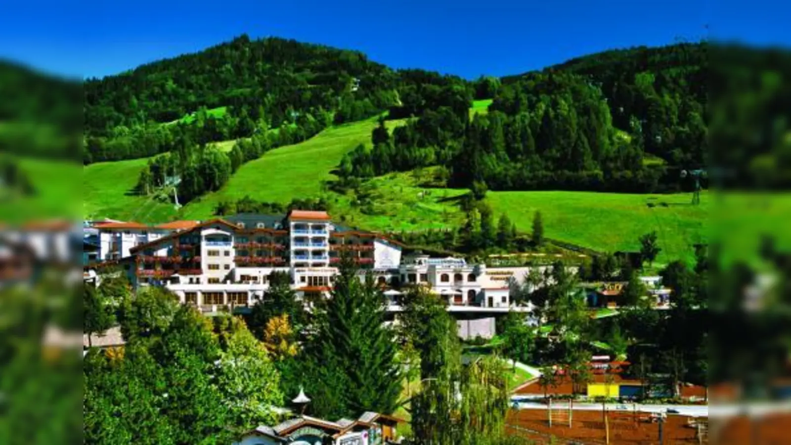 Das Wellness- und Sporthotel Alpina in St. Johann bietet Erholung und Action für Groß und Klein. (Foto: pi)