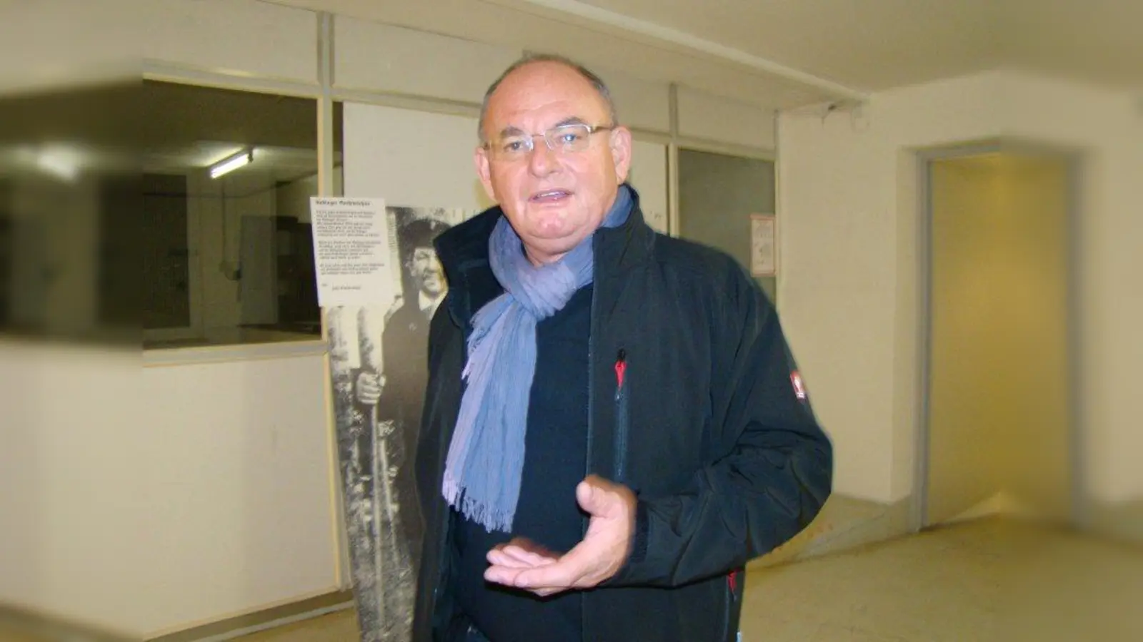 Wolfgang Mayer, Vorsitzender des &amp;quot;Kulturnetz” lädt zum Filme schauen in das Ubo 9. (Foto: pst)