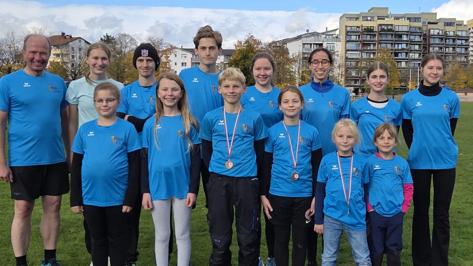 Die Mannschaft des DigiClubs e.V. beim diesjährigen Stadtlauf. (Foto: DigiClub)