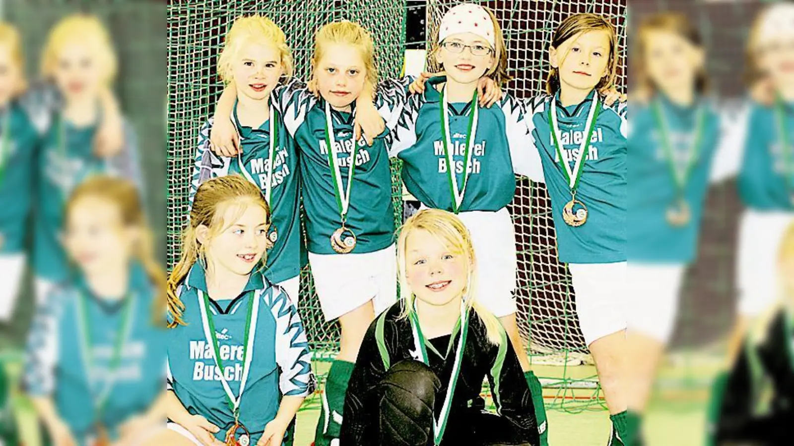 Kleine Kicker ganz groß: die Mannschaft 2 des TSV Grünwald. 	 (Foto: VA)