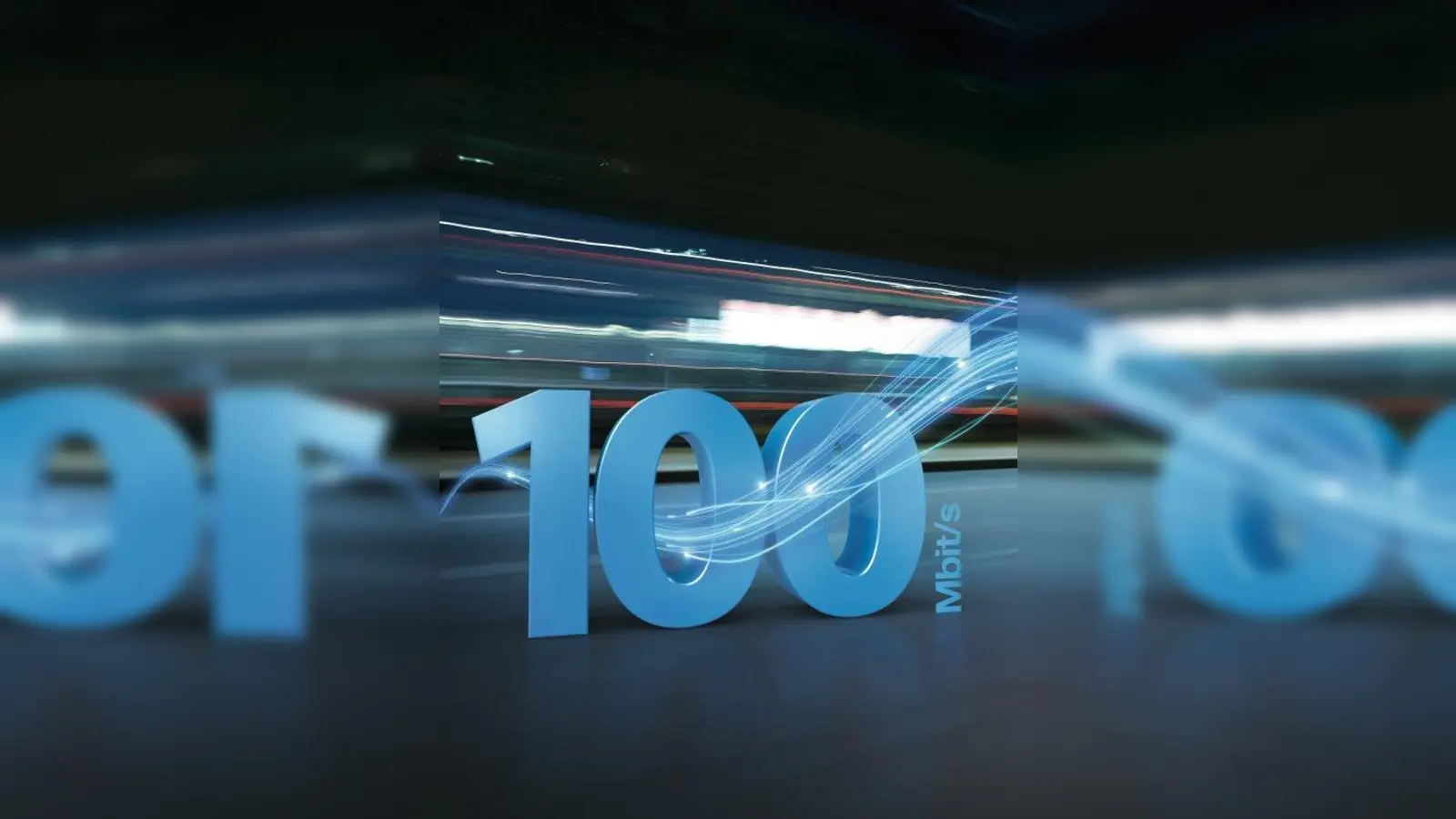 100 Mbit/s testen - ganz unverbindlich und kostenlos. M-net macht’s möglich. (Foto: M-net)