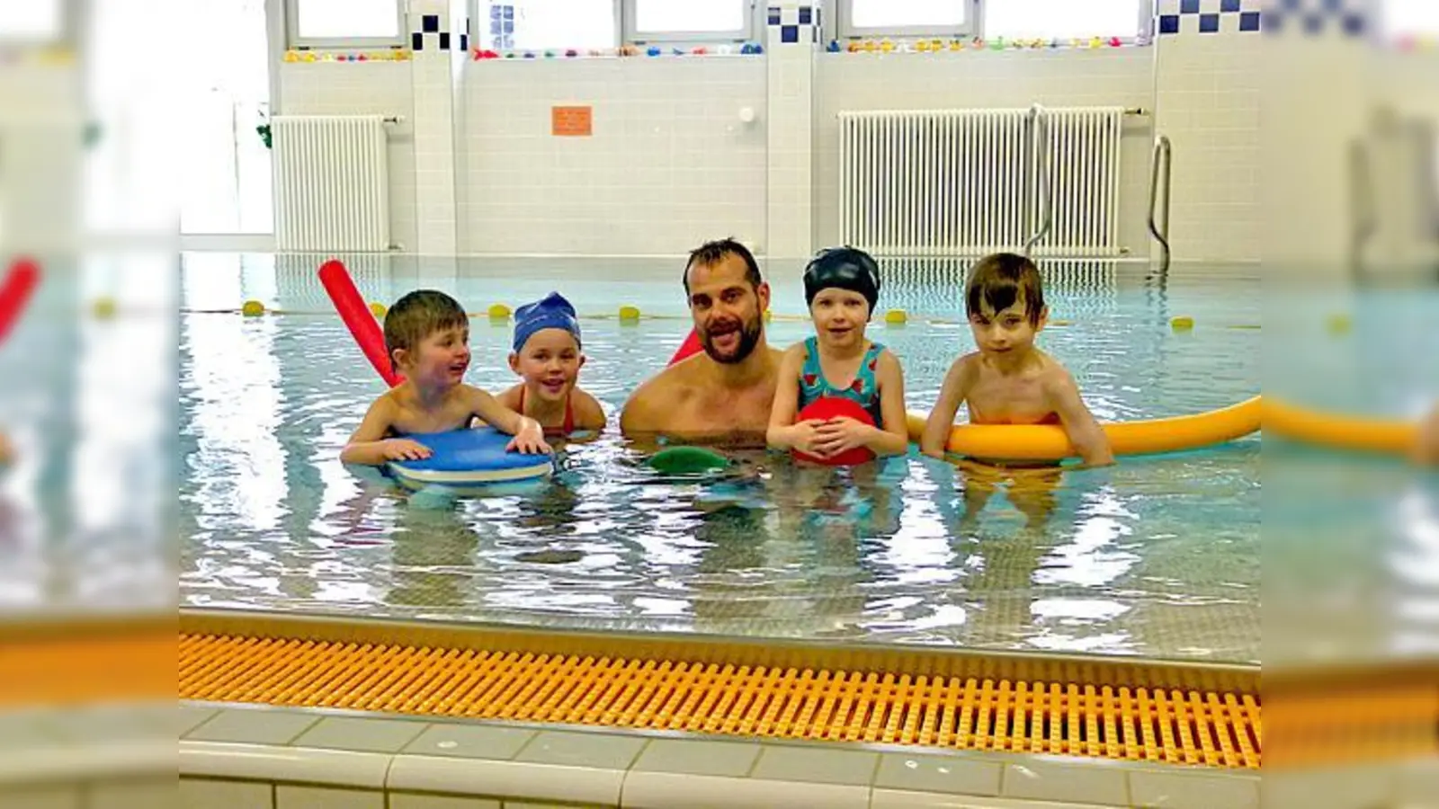 Das Ziel innerhalb der Kurse ist, bei den Kindern die Freude und Begeisterung für das Bewegen und Schwimmen im Wasser zu entdecken. 	 (Foto: Verein)
