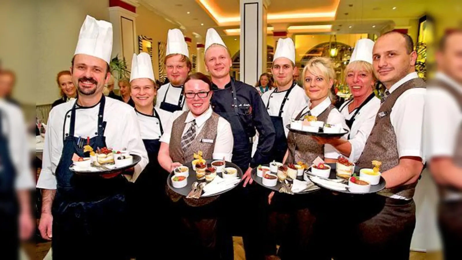 Wer sich zum Sonntagsbrunch mal richtig verwöhnen lassen möchte, ist beim Team des Schapeau genau richtig.	 (Fotos: PM)