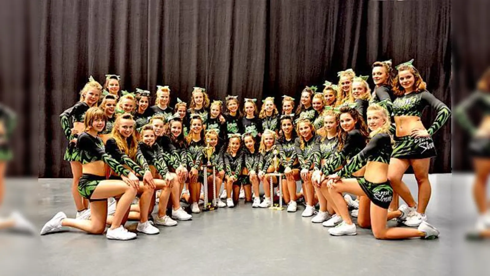 Die Cheerleader von Green Storm Cheer e.V. können sich über großartige Erfolge  in ihrer noch jungen Karriere freuen. 	 (Foto: VA)