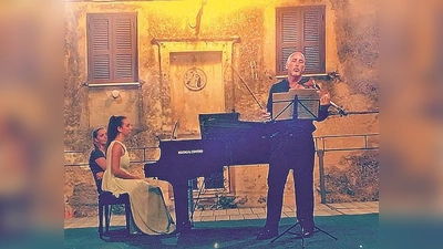 Elisa Viscarelli und Corrado Stocchi spielen Werke von Bellini, Rossini, Puccini und Verdi.	 (Foto: VA)