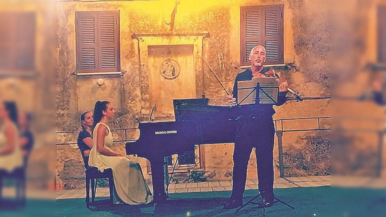 Elisa Viscarelli und Corrado Stocchi spielen Werke von Bellini, Rossini, Puccini und Verdi.	 (Foto: VA)