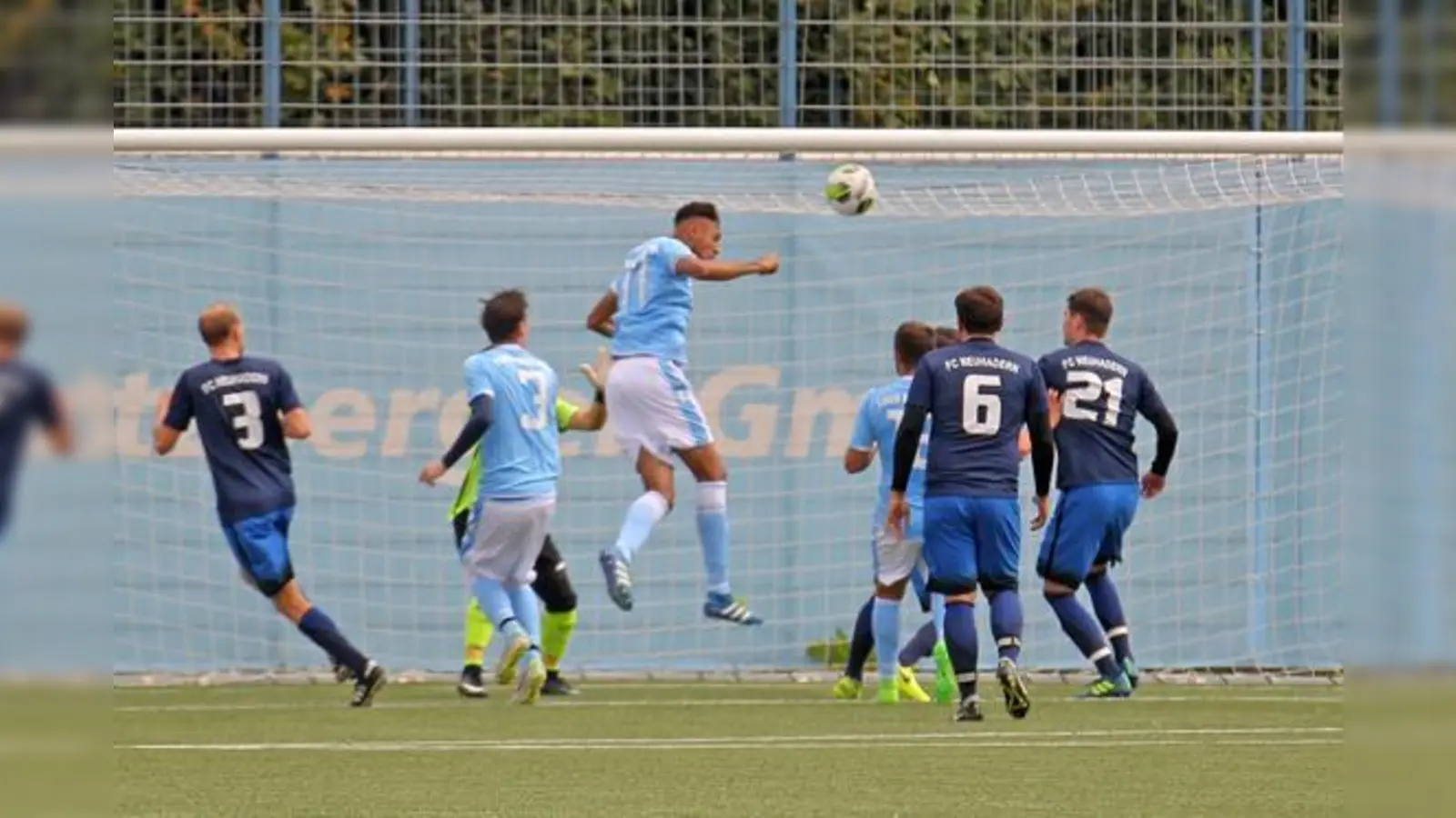 Führungstreffer: Cheikh Diop.  (Foto: Anne Wild)