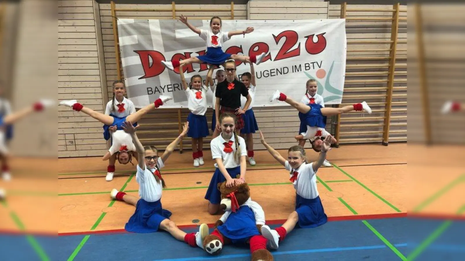 Die „Little Stars” des TSV Neuried fahren nach dem 2. Platz in Bayern zum Bundesfinale in Oldenburg. (Foto: TSV Neuried)