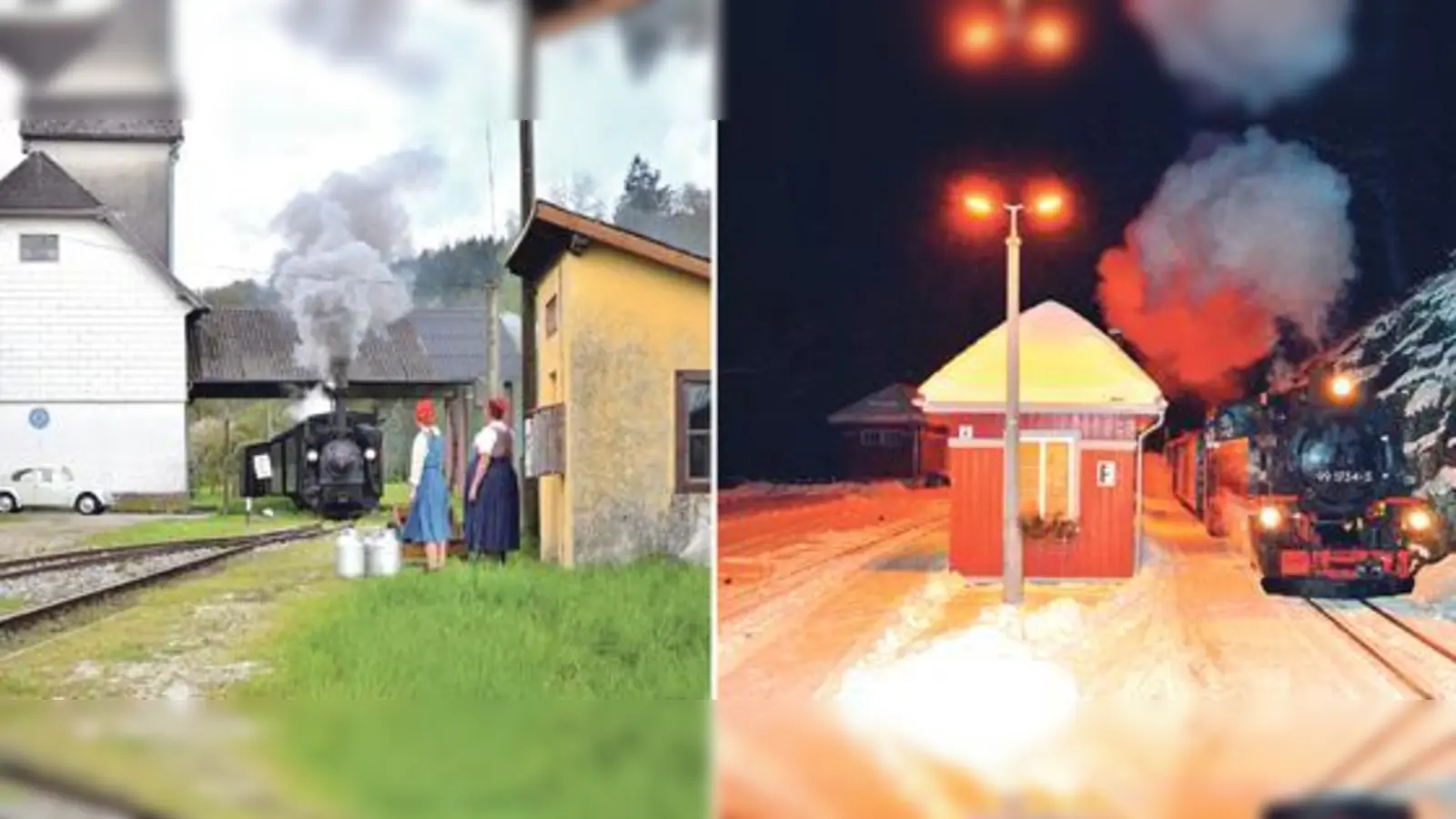 Den Kalender für Eisenbahnfreunde gibts beim Schleißheimer Advent und im Tourismusbüro.	 (Foto: Alexander Bauer)