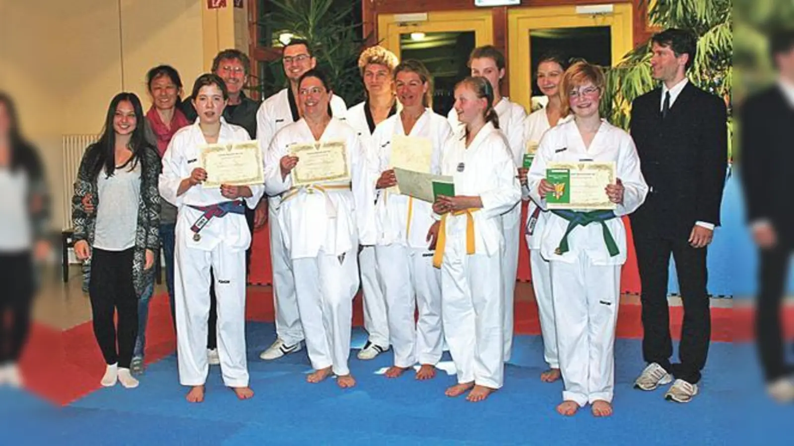 Auch bei vielen Turnieren ist Taekwondo Vaterstetten erfolgreich mit vertreten.	 (Foto: Verein)