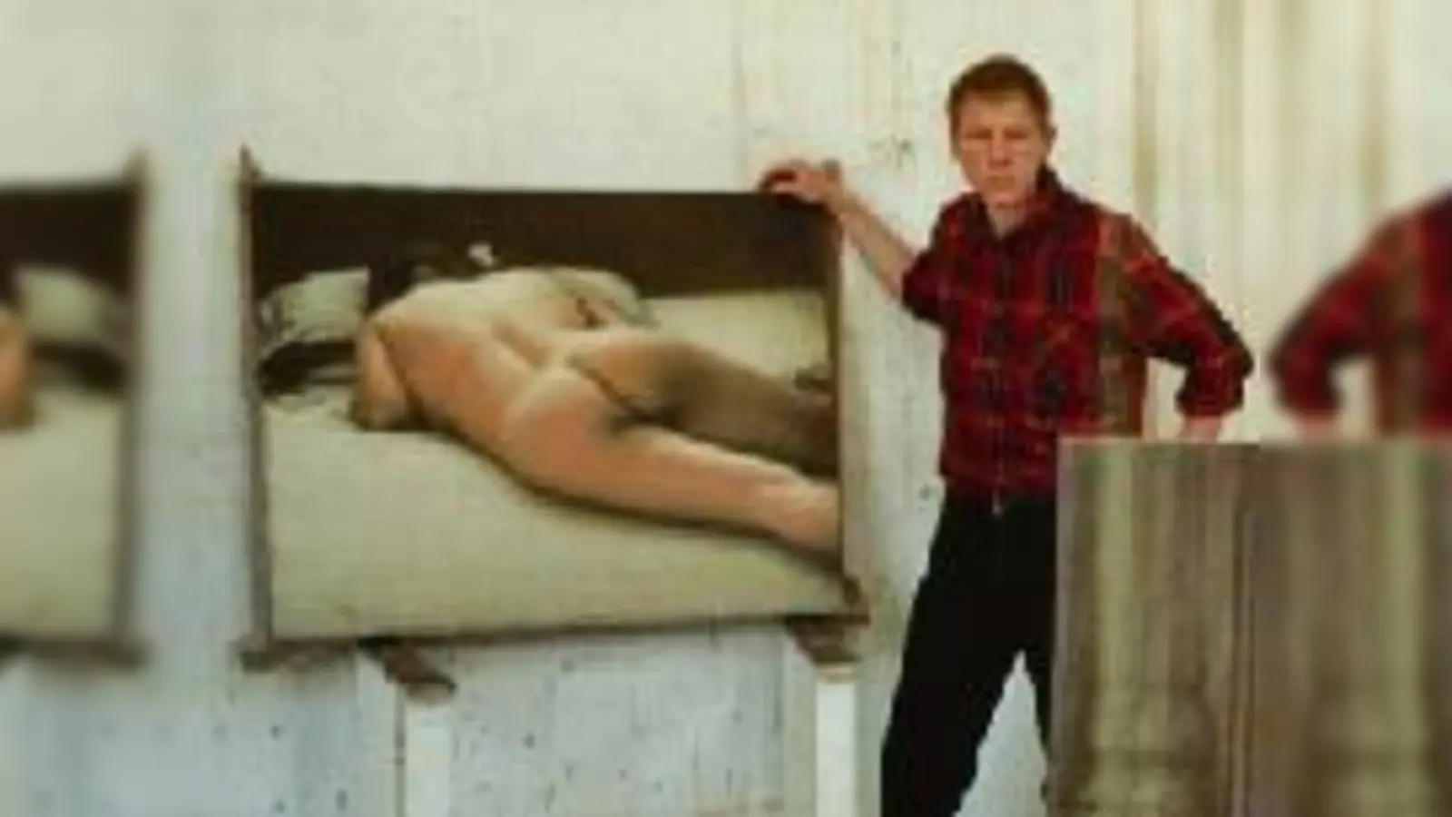 Führt ein offenes Atelier in der Wilhelmstraße: der Maler Rabe.  (Foto: J. M. Pfeiffer)