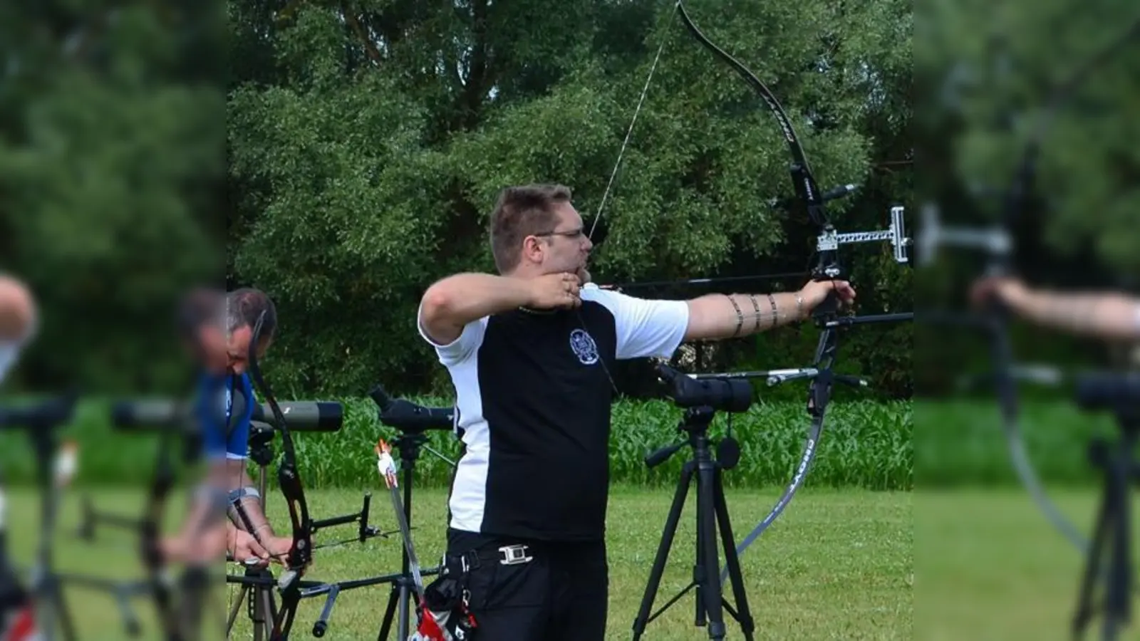 Vor heimischem Publikum: Für die SG Edelweiß Hallbergmoos geht Christian Wagner an den Start.	 (Foto: Verein)