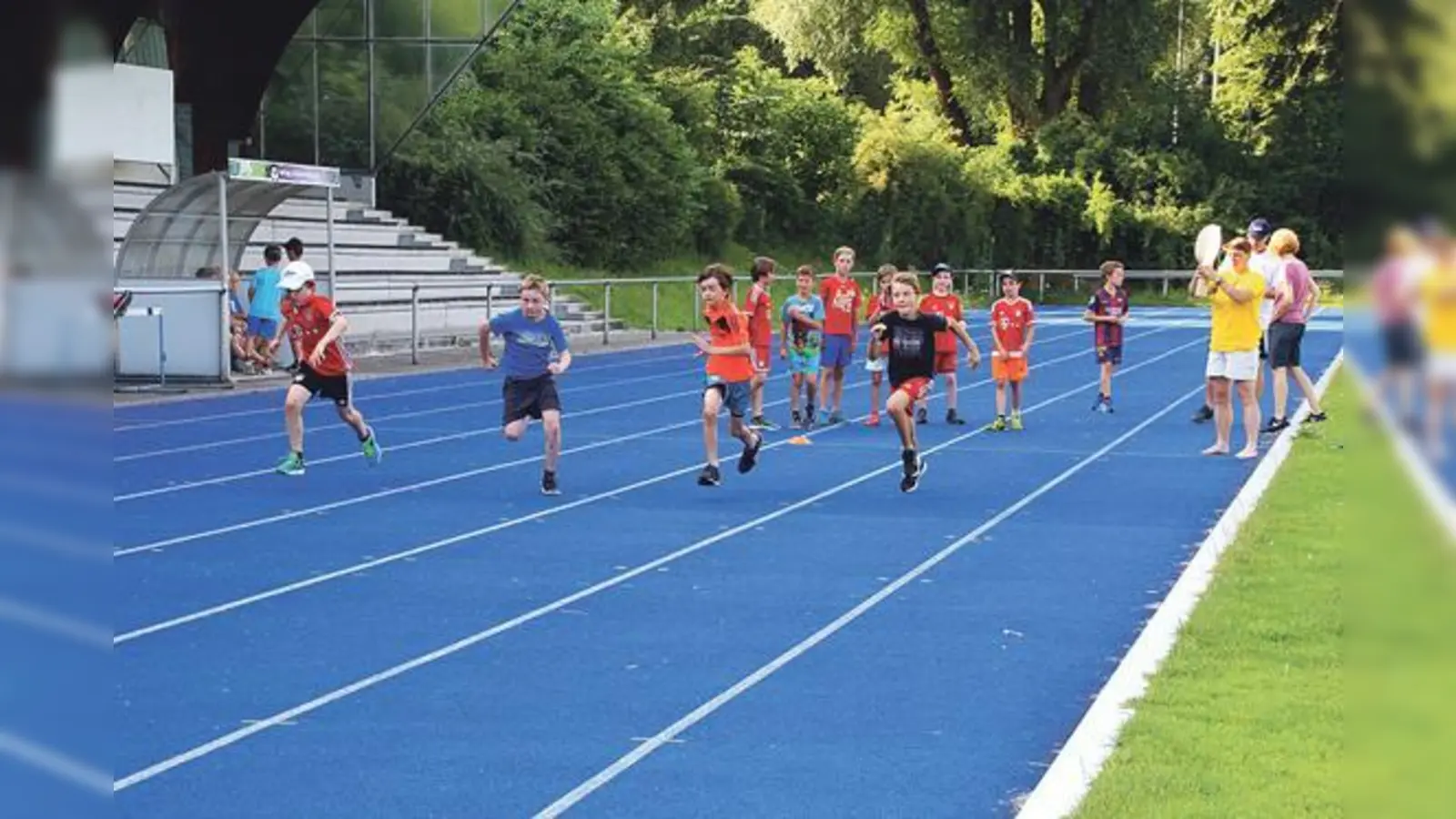 Sport ist keine Frage des Alters. Kinder und Jugendliche messen sich gerne im Wettkampf, Ältere nehmen meist sich selbst und ihre Leistungen als Maßstab. Selbst über 90-Jährige nehmen noch teil, aber das ist wirklich sehr selten.  (F: VA)