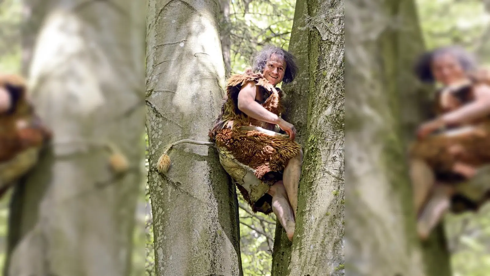 Matthias Brandstätter spielt den kleinen Troll mit großer Begeisterung. 	 (Foto: Caroline Becker)