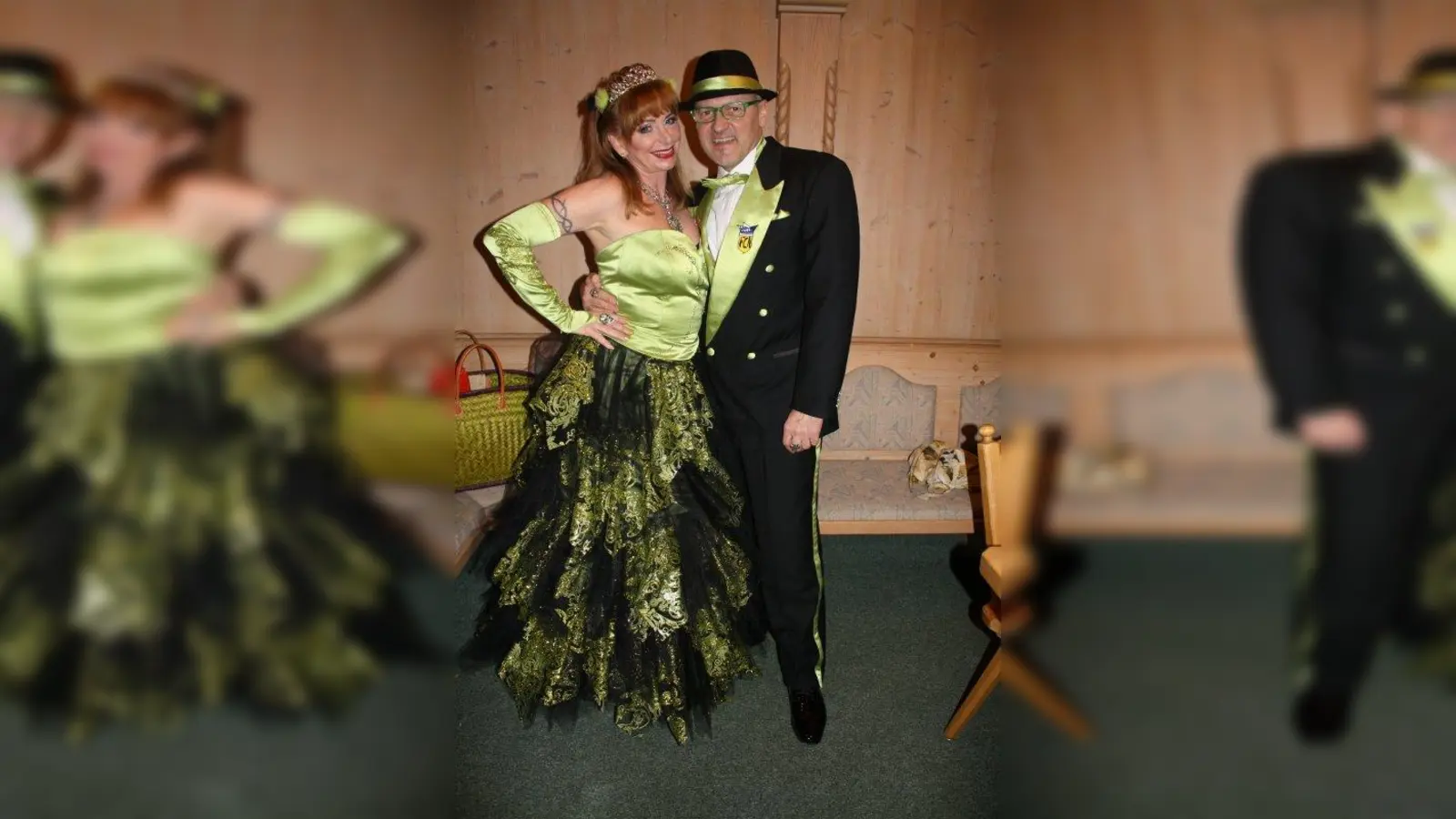 Sind nun inthronisiert: das Prinzenpaar des Faschingsclub Neuhausen, Erika I. und Horst I. (Foto: sb)