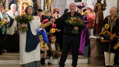 Der krönende Abschluss des Musiktheaters fand in der Alten St.-Martins-Kirche statt. (Foto: Cornelia Gütlich)