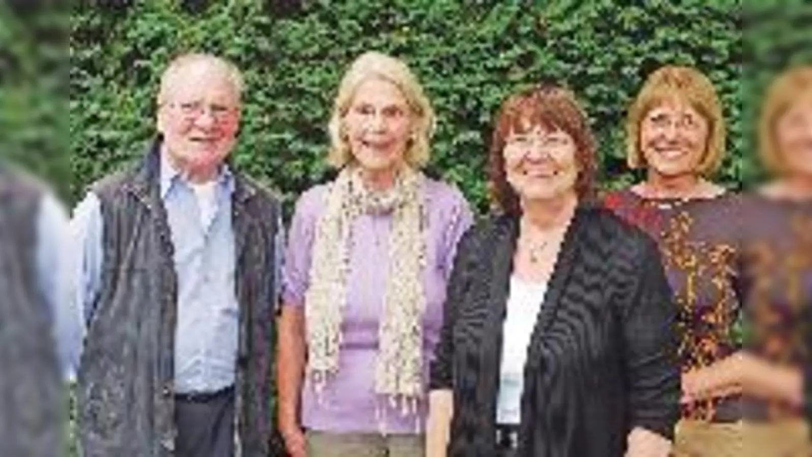 In der NBH aktiv (v. l.): Klaus Westmar, Monika Datz,  Beate Teichmann und Karin Gorber.  (Foto: Kohnke)