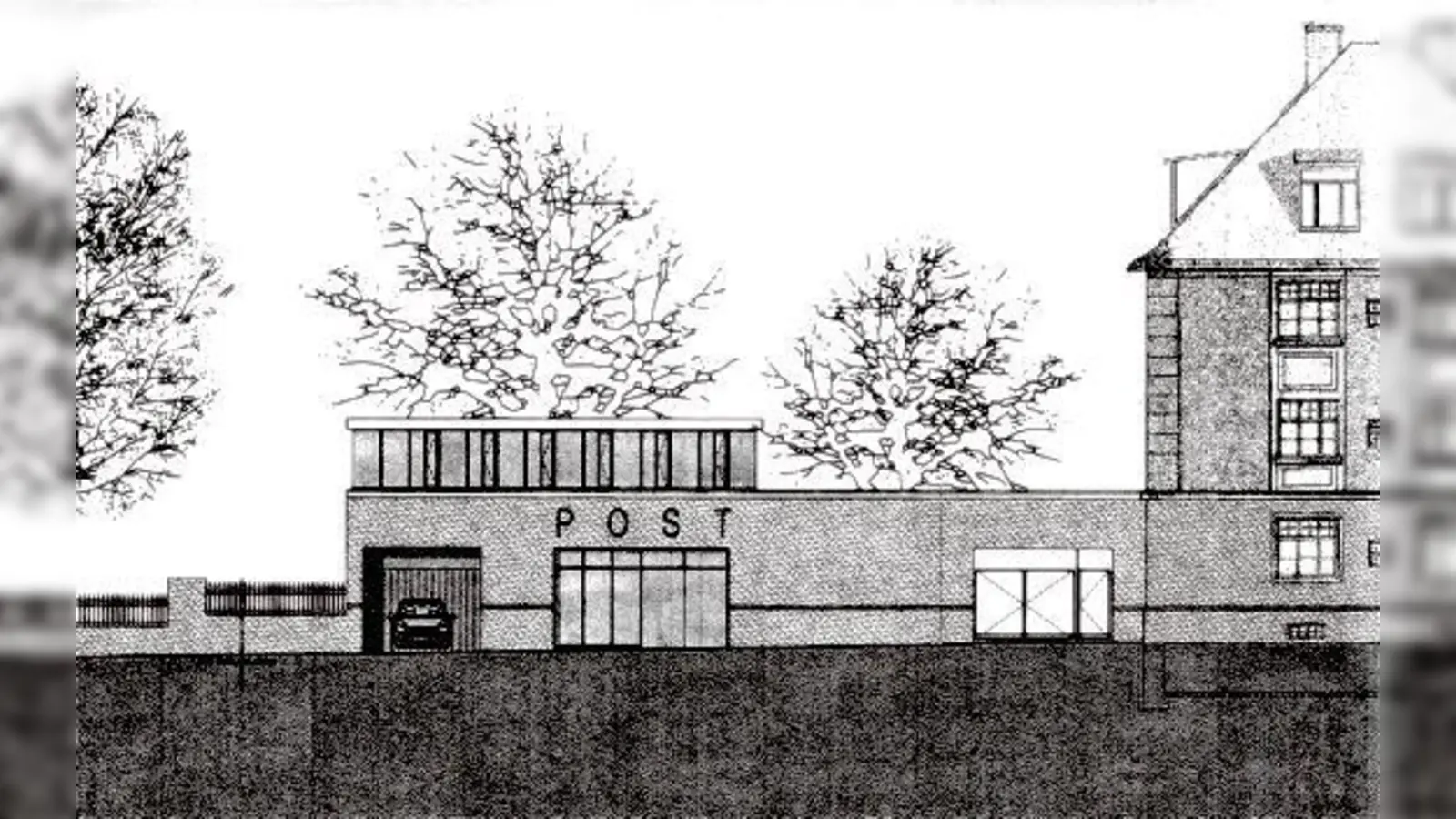 So soll das neue Gebäude aussehen. Blick von der  Ismaninger Straße aus: Links steht der Bundesfinanzhof, rechts der Wohnblock Ismaninger Straße.			 (Foto: Architekten Weickenmeier-Kunz-Partner)