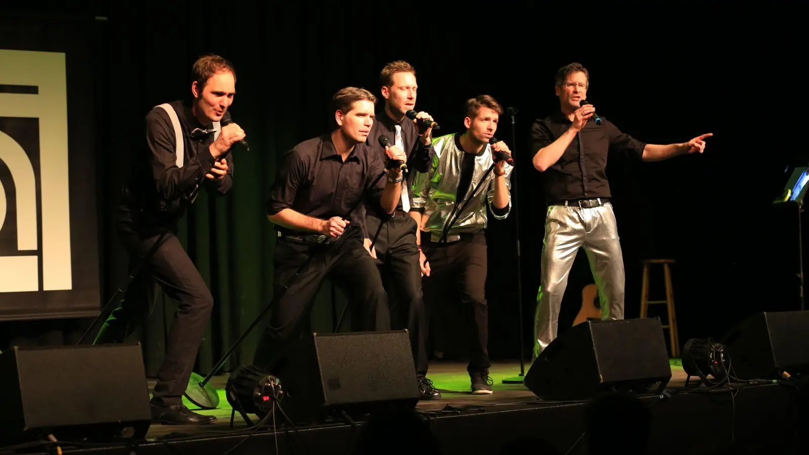 Sebastian Körber, Tobias Noss, Florian Grünwald, Julian Weller und Wieland Kachel sind „Lehrer haben Freizeit”. (Foto: LhF)