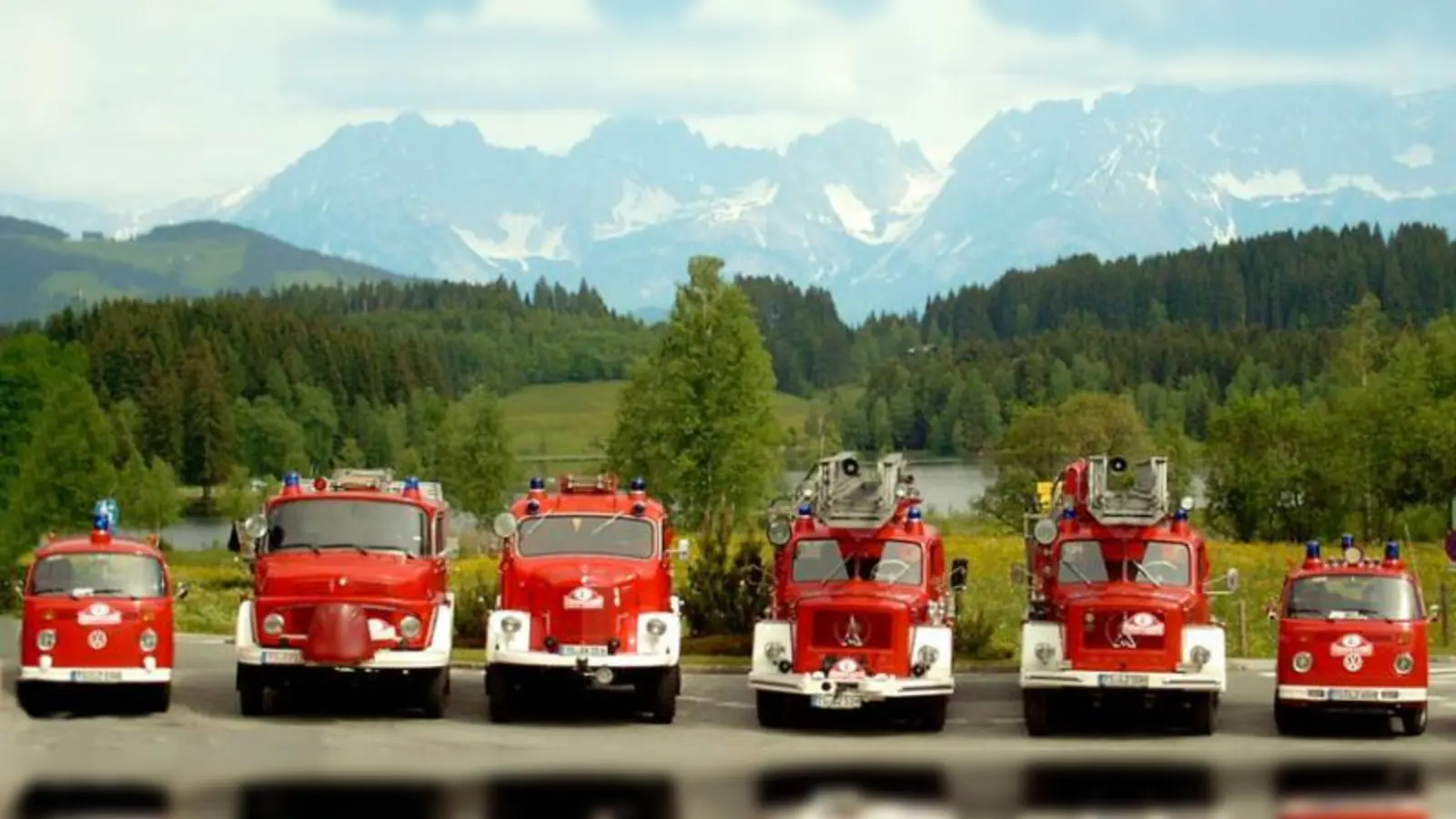Zur Jubiläumsfeier der Veteranen- und Reservistenkameradschaft gibt es am 5. August eine Schau historischer Rettungs- und Militärfahrzeuge. (Foto: Feuerwehr Chiemgau e.V.)