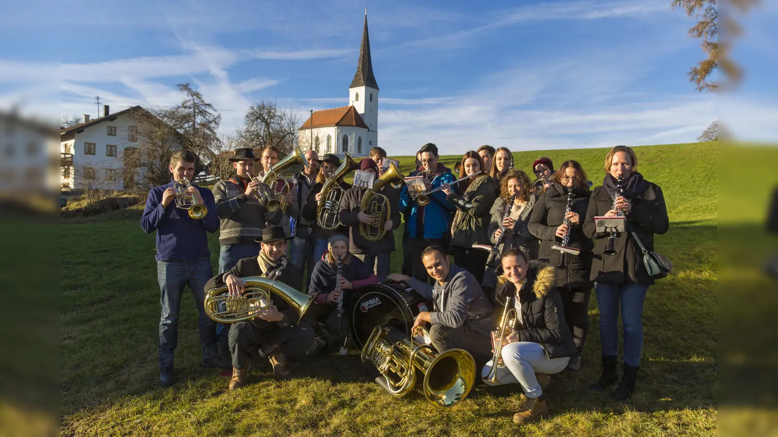 Die Steinhöringer Blasmusik zieht am 6. Januar durchs Dorf und wünscht so musikalisch einen guten Start ins neue Jahr. (Foto: VA)