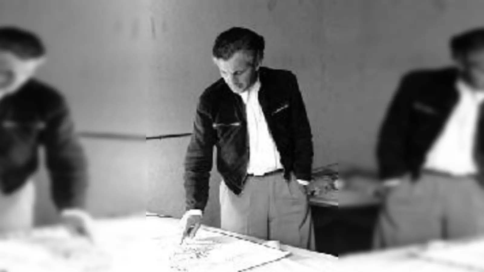 Sep Ruf 1950.	 (Foto: Architekturmuseum der TU München)