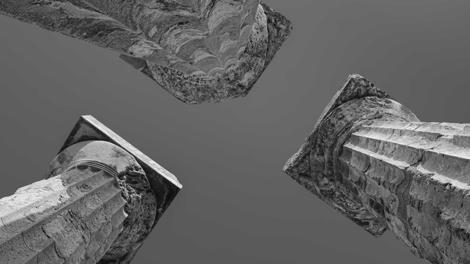 Griechische-Tempel-Fotoausstellung-in-der-Glyptothek