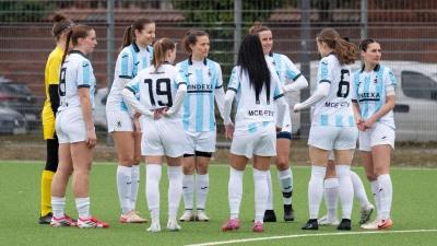 Aufstiegsfreuden: Frauen des TSV 1860 München. (Foto: J. Mentel)