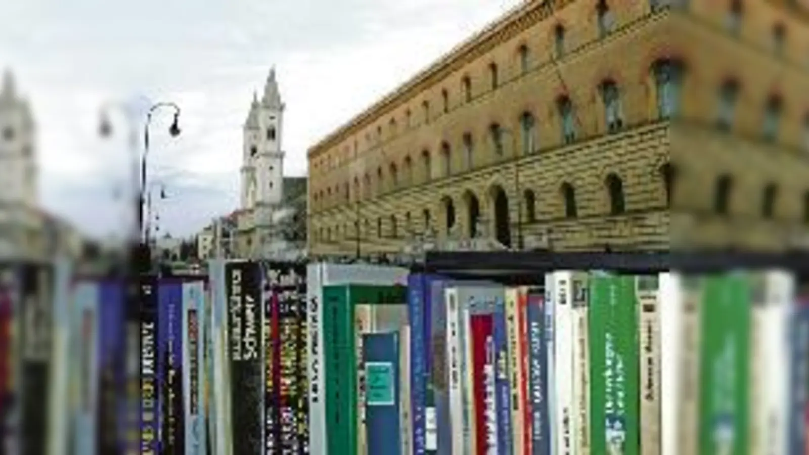 Auf der Ludwigstraße können die Bücher der Stabi nicht gelagert werden  also muss ein Neubau her! Foto: (maho/Collage: clash)