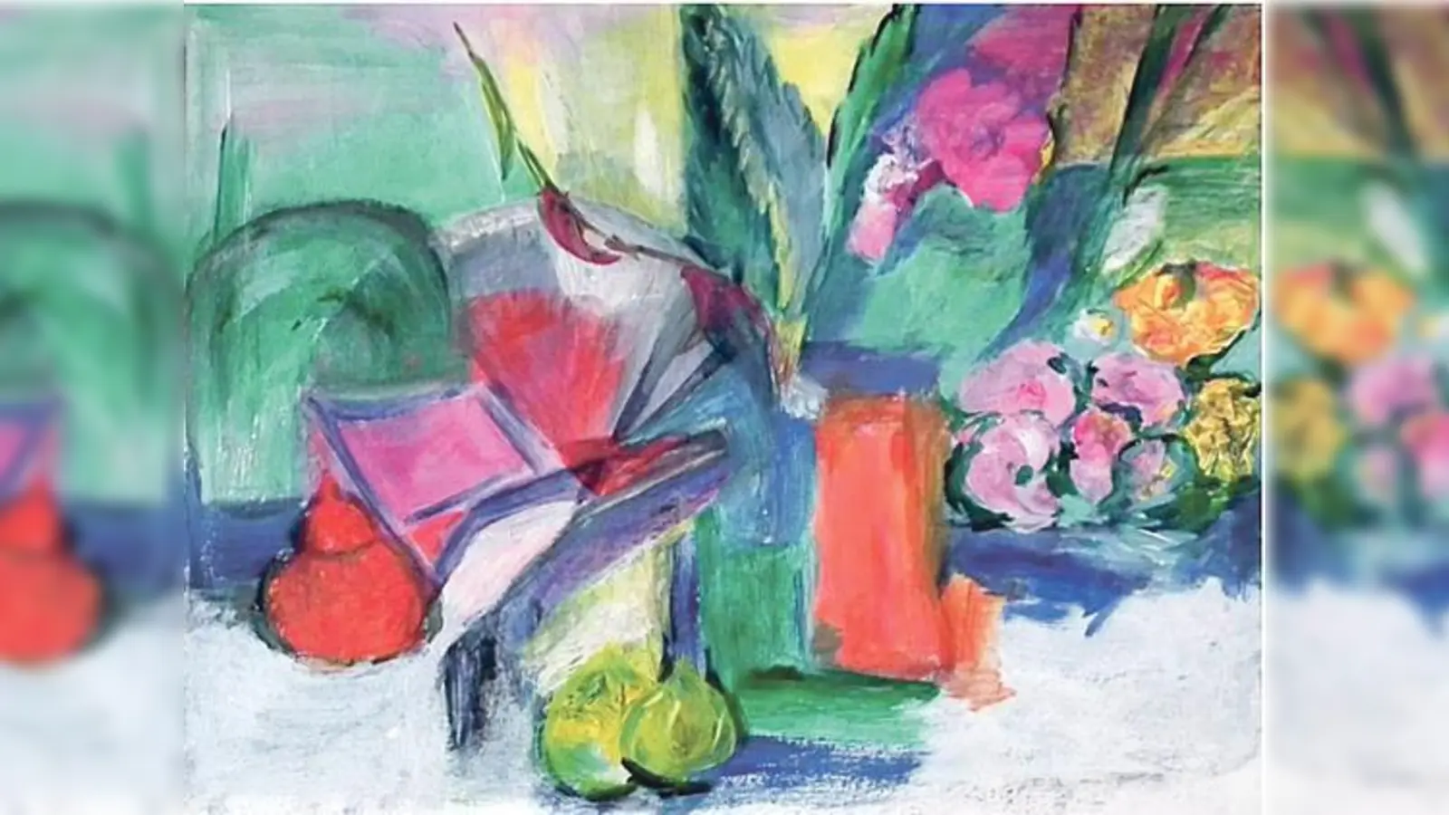 Die Malerin Heidi Ibbach lebt seit 1973 in Garching.	 (Foto: VA)