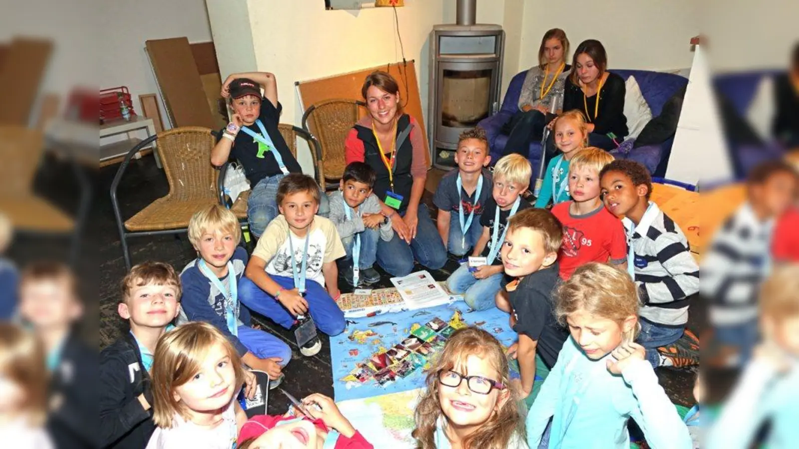 Spielerisch lernten die Kinder viel über den fairen Handel. (Foto: pi)