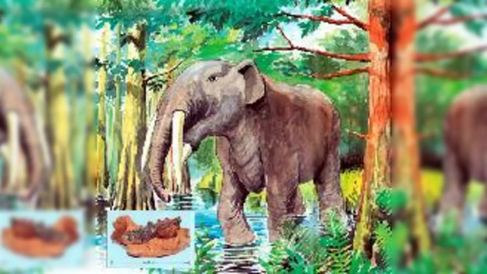 Vor etwa 15 Millionen Jahren lebte der Ur-Elefant in Feldmoching. 	 (Foto: Baureferat)