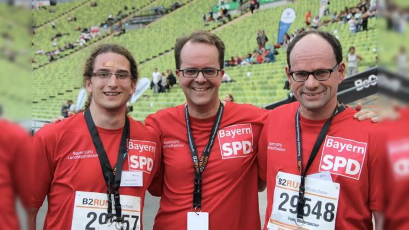 Markus Guinand, MdL Markus Rinderspacher (Mitte) und Michael Welzel vom SPD-Bürgerbüro.	 (Foto: Privat)
