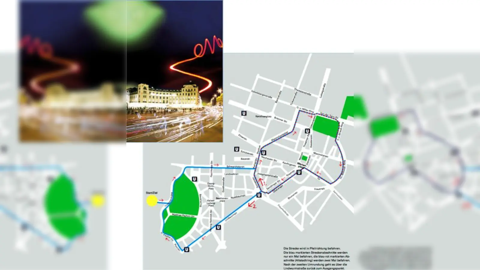 Autofreier Altstadtring: Am Samstagabend wegen der Radlnacht.  (Foto: Stadt München)