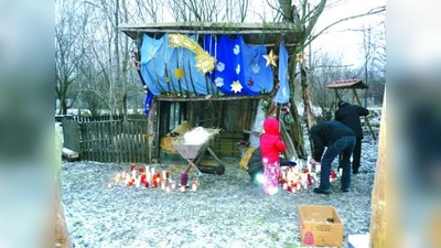 Die Kolpingsfamilie St. Martin feierte eine romantische Waldweihnachtsfeier. (Foto: pi)