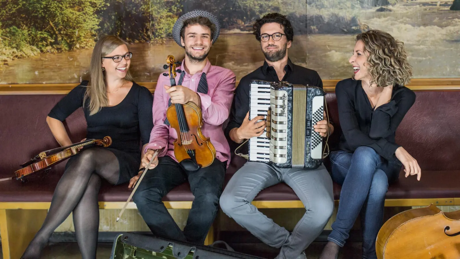 Aus der Jugend wird in der Not Tugend: die nouWell cousines springen am 5. Mai für die Wellküren ein.  (Foto: nouWell cousines)