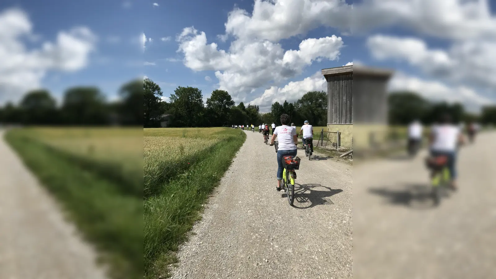 Die Region der NordAllianz zwischen dem Norden der Stadt München und dem Flughafen gilt als Eldorado für Radfahrer. (Foto: Anna-Laura Liebenstund)