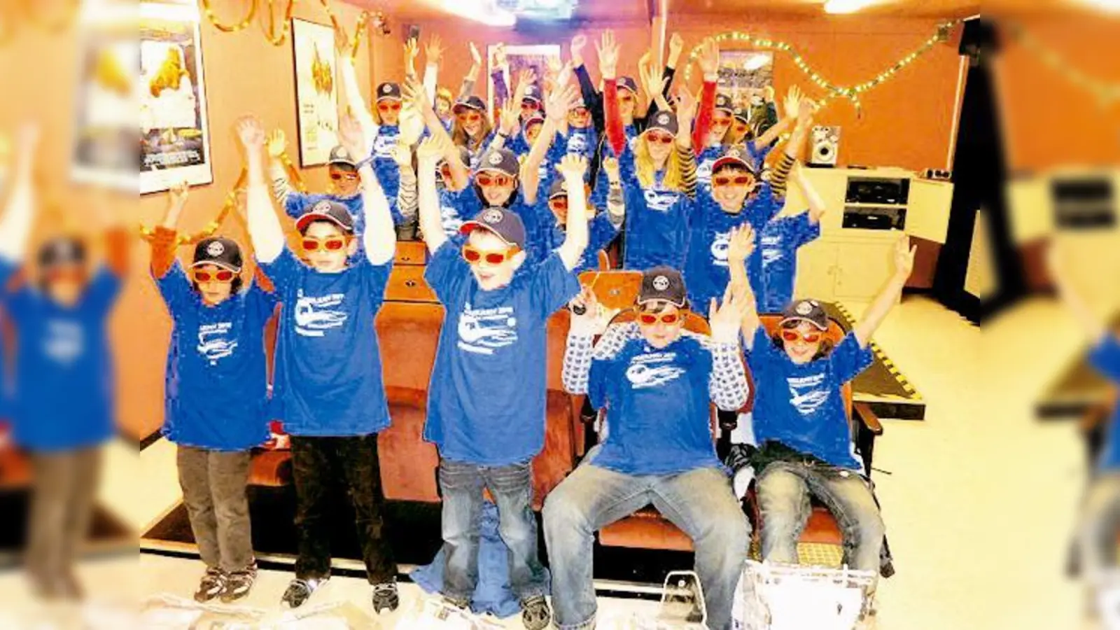 Die Kinderjury in der Südpolstation  ein Traum für Kinder: Über 13 Stunden lang Kino!    (Foto: Feierwerk)