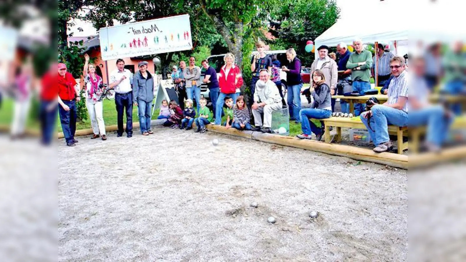 Der Forstinninger Verein Mach mit lädt am 6. Juli zum Bouleplatzfest ein.	 (Foto: Verein)