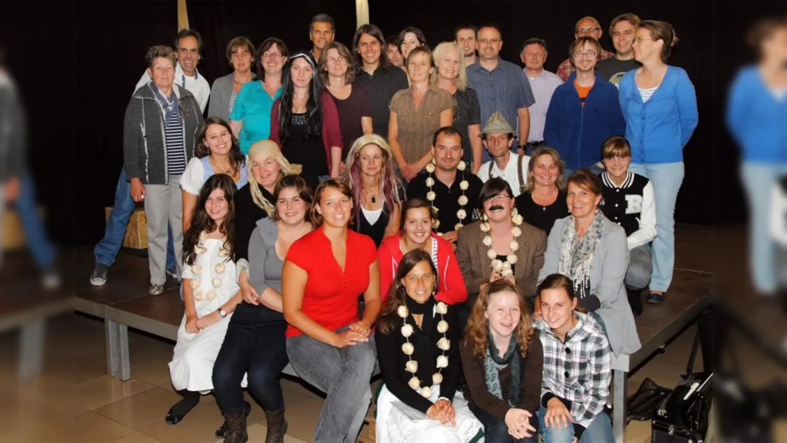 Die gut gelaunte Musical-Gruppe aus der Pfarrei St. Markus sorgt garantiert für schwungvolle Musical-Aufführungen. (Foto: Eva Schraft)