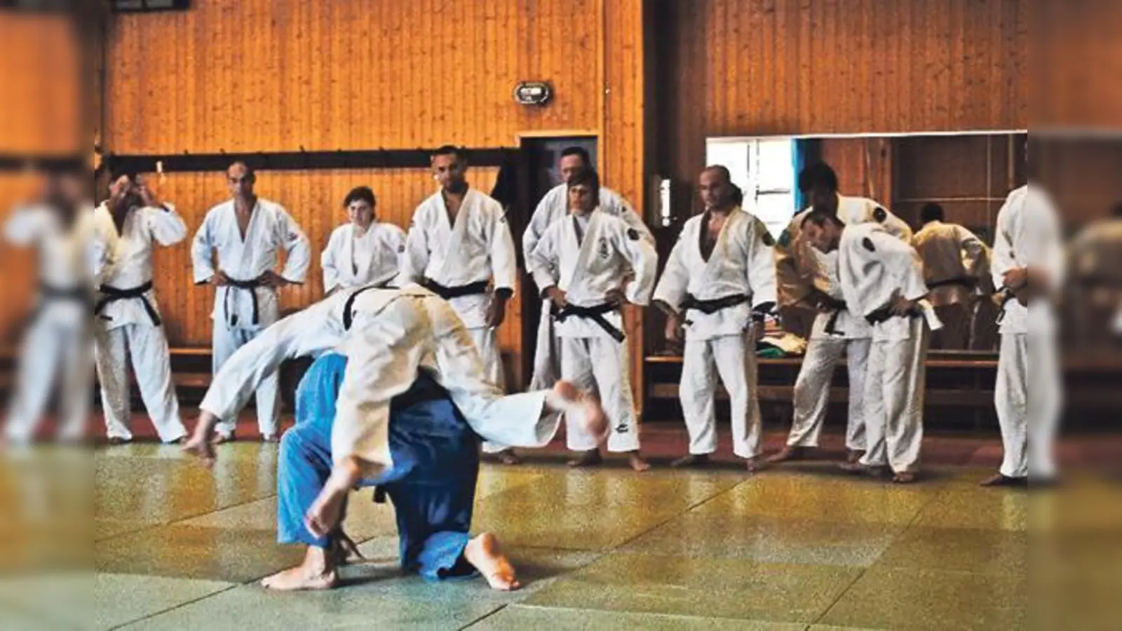 Zeigte seine beeindruckende Technik: Europameister und WM-Dritter Axel Lobenstein.  (Foto: VA)