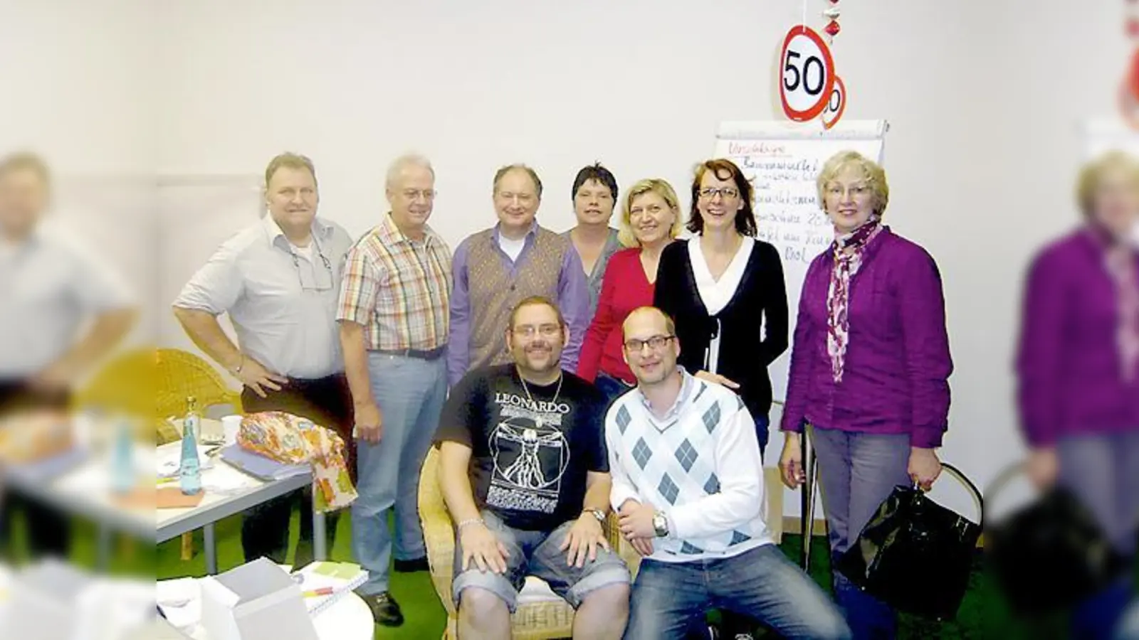 Der neue Vorstand des Gewerbekreis Ramersdorf, links Vorsitzender Johannes Müller.   (Foto: Privat)