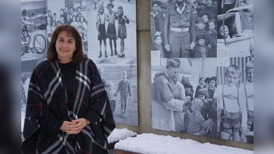 Dr. Sybille Kraft, die Vorsitzende des Vereins: "Bürger fürs Badehaus Waldram-Förhenwald" wird die Einführung in die Ausstellung "Die Kinderwelten in Föhrenwald" halten. Die Ausstellung berichtet über die Geschichte der jüdischen Nachkriegskindheit in Deutschland. (Foto: hw)