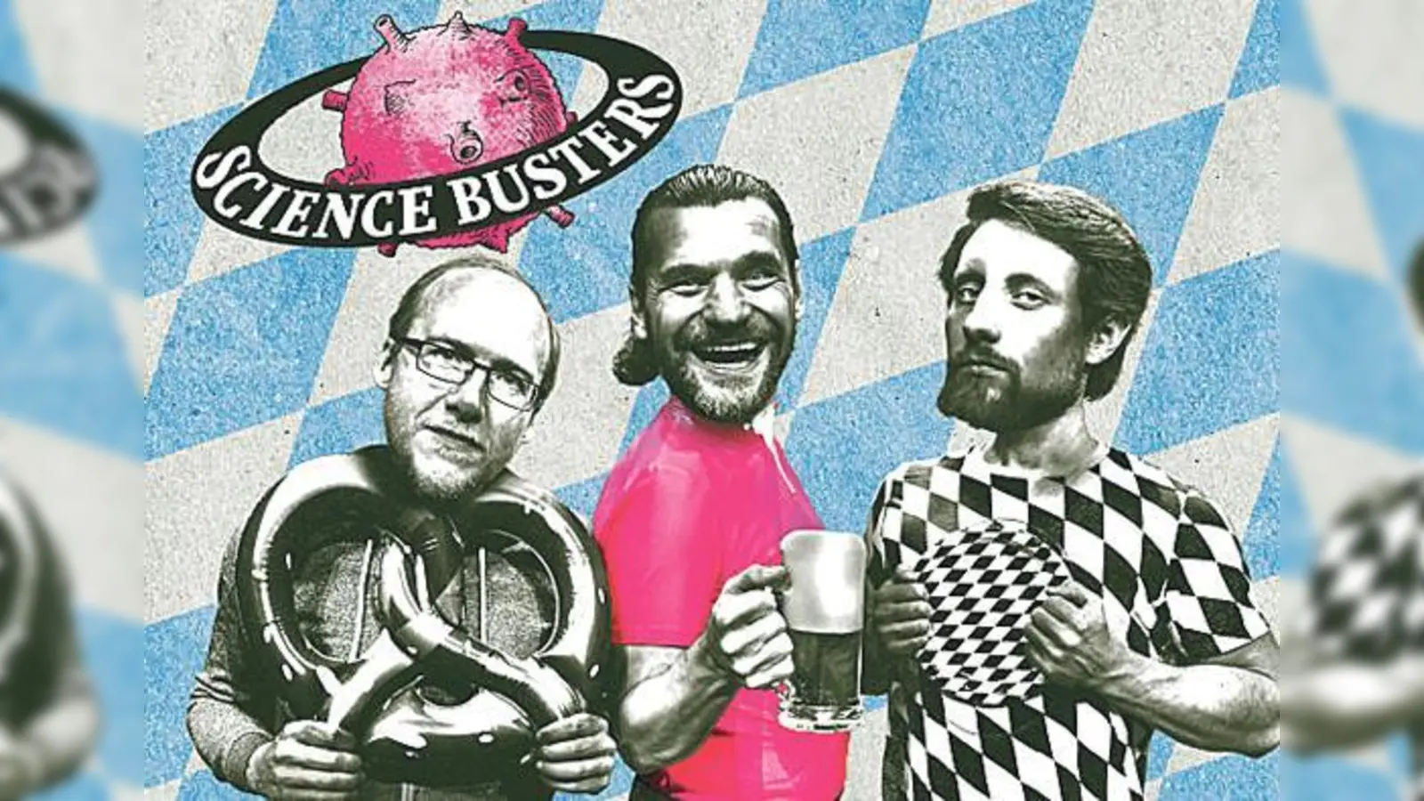 Dr. Florian Freistetter, Martin Puntigam und Martin Moder zeigen die Wiesn aus wissenschaftlicher Sicht...	 (Foto: VA)