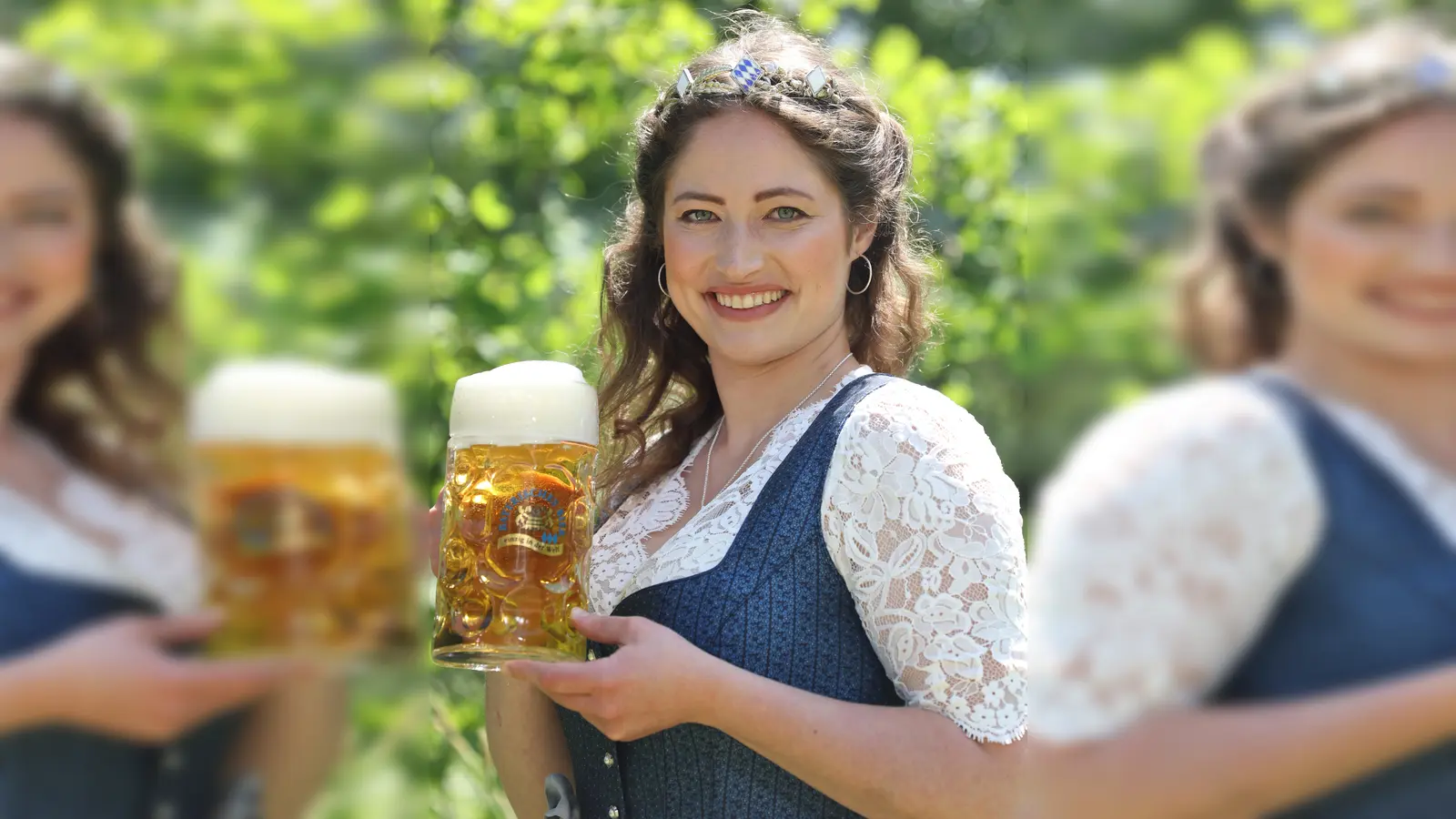 Mona Sommer, bayerische Bierkönigin. (Foto: Bayerischer Brauerbund e.V.)