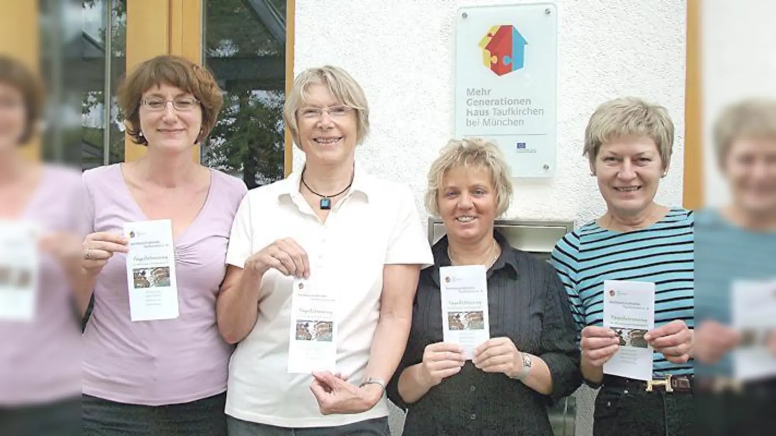 Freuen sich auf die Gäste in der neuen Tagesbetreuung der Nbh (v. l.): Andrea Schatz, Sabine Obrusnik, Beate Albrecht und Ursula Schneider.	 (Foto: Ka)